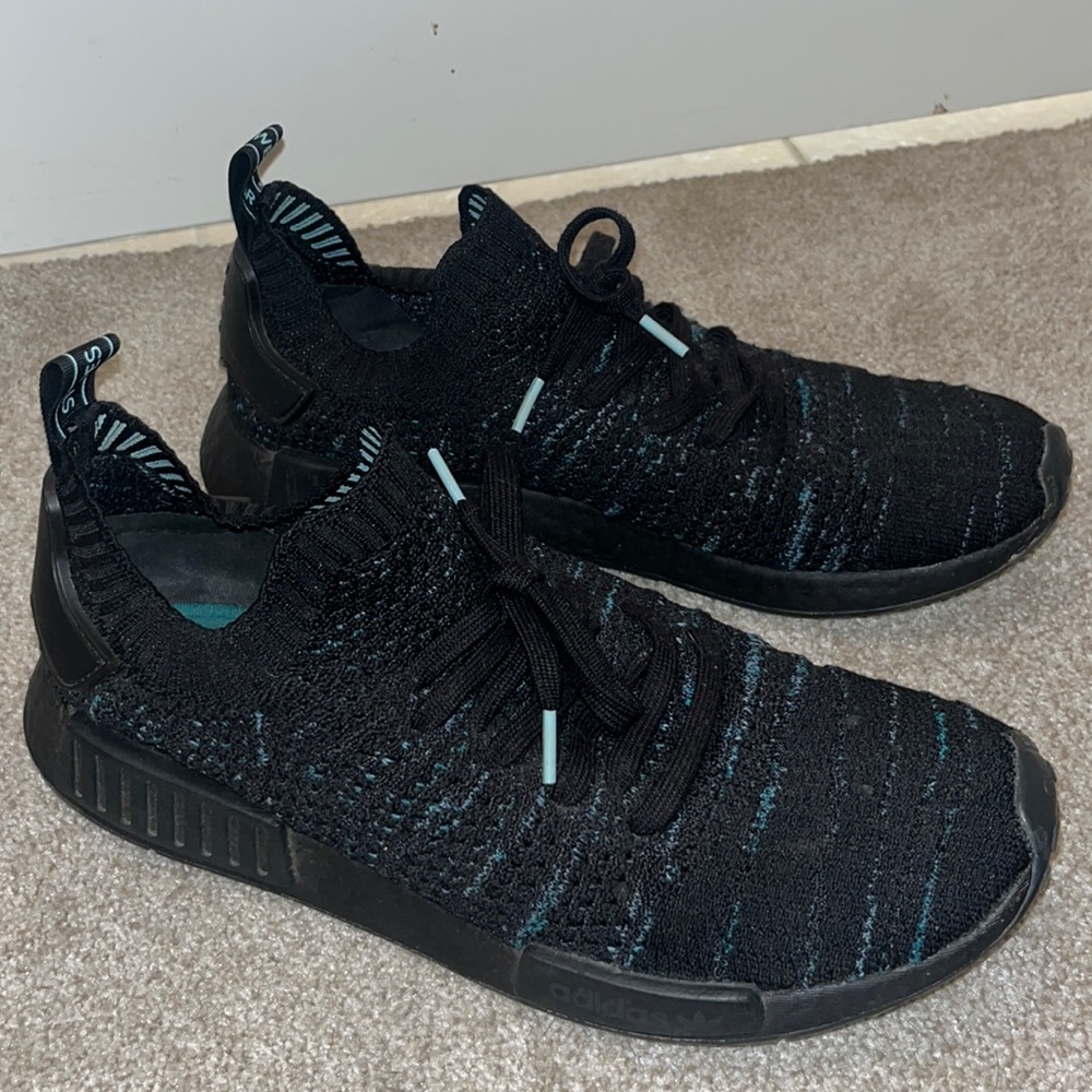 Adidas parley sneakers.